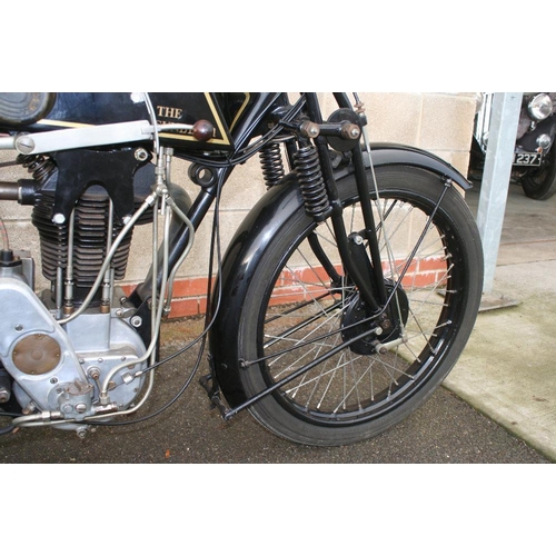 1036 - 1927 Sunbeam Model 9, 493 cc. Registration number TU 6846. Frame number D1274. Engine number L1284. ... 