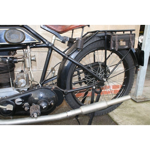 1036 - 1927 Sunbeam Model 9, 493 cc. Registration number TU 6846. Frame number D1274. Engine number L1284. ... 