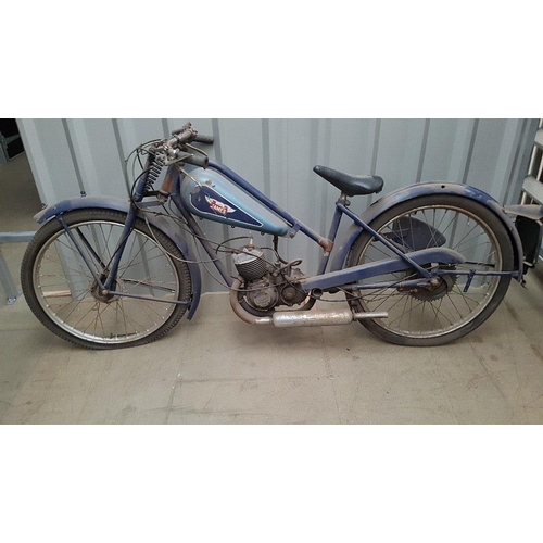 1040 - c.1950 James Autocycle. Registration number not registered. Frame number not found. Engine number SO... 