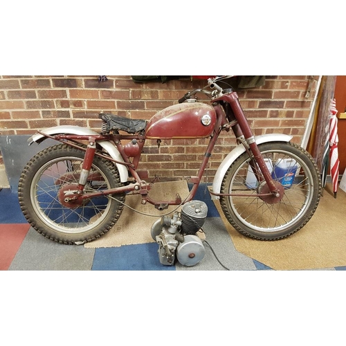 1046 - c.1955 James Captain K7 trials, Project, 197 cc. Registration number, not registered. Frame number 5... 