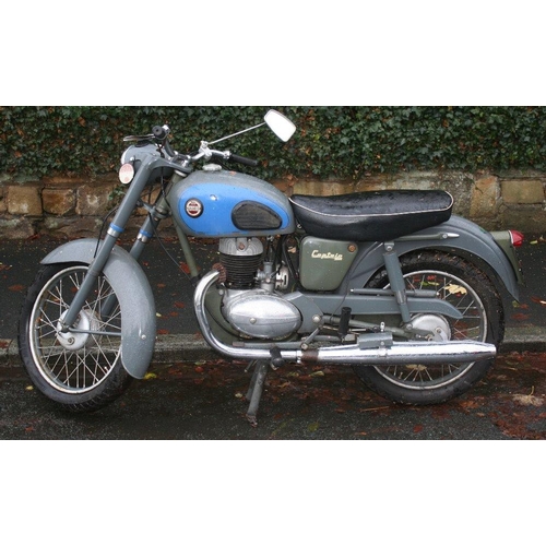 1047 - 1958 James Captain 197 cc. Registration number WVS 702 (non- transferable). Frame number AK7-313. En... 