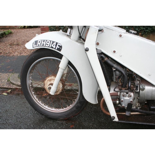 1050 - 1967 Velocette LE200, Mk III, 192 cc. Registration number LRH 914F (not registered with DVLA). Frame... 