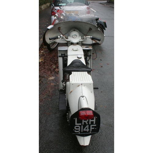 1050 - 1967 Velocette LE200, Mk III, 192 cc. Registration number LRH 914F (not registered with DVLA). Frame... 