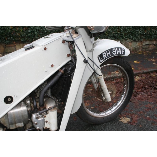 1050 - 1967 Velocette LE200, Mk III, 192 cc. Registration number LRH 914F (not registered with DVLA). Frame... 