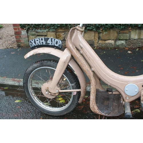 1051 - 1957 BSA Dandy 70 cc. Registration number XRH 410 (see text). Frame number DS 125290. Engine number ... 