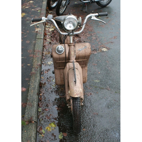 1051 - 1957 BSA Dandy 70 cc. Registration number XRH 410 (see text). Frame number DS 125290. Engine number ... 