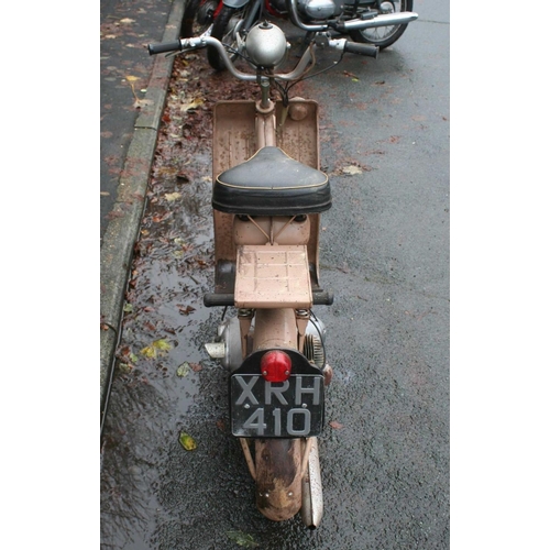 1051 - 1957 BSA Dandy 70 cc. Registration number XRH 410 (see text). Frame number DS 125290. Engine number ... 