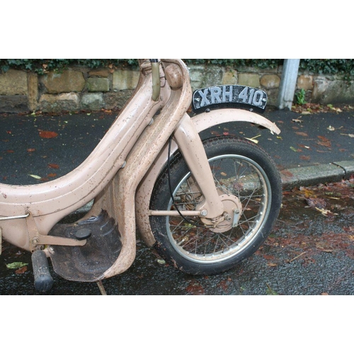 1051 - 1957 BSA Dandy 70 cc. Registration number XRH 410 (see text). Frame number DS 125290. Engine number ... 