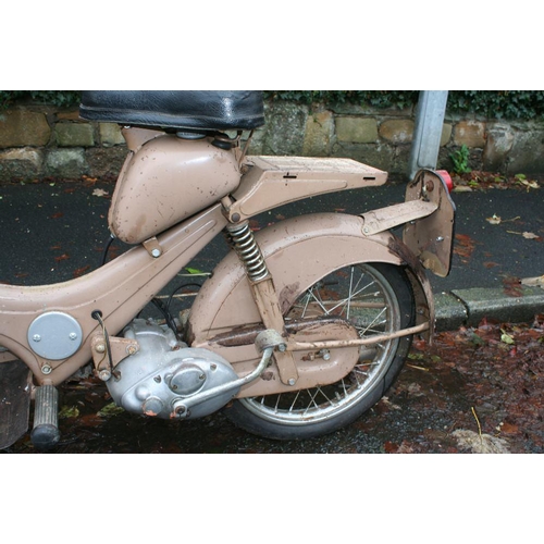 1051 - 1957 BSA Dandy 70 cc. Registration number XRH 410 (see text). Frame number DS 125290. Engine number ... 