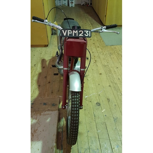 1052 - 1961 James Commando, 249 cc. Registration number VPM231. Frame number BL25T 239. Engine number 25C 1... 