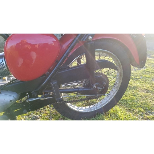 1053 - 1967 BSA Bantam Supreme, 175 cc. Registration number KTL 286E (non- transferable). Frame number D10 ... 