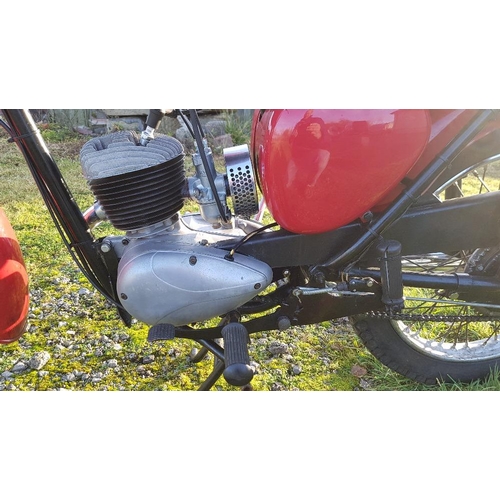 1053 - 1967 BSA Bantam Supreme, 175 cc. Registration number KTL 286E (non- transferable). Frame number D10 ... 