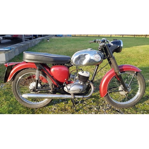 1054 - 1970 BSA Bantam, 175 cc. Registration number HGU 743J. Frame number ND06478 B175. Engine number GD7 ... 