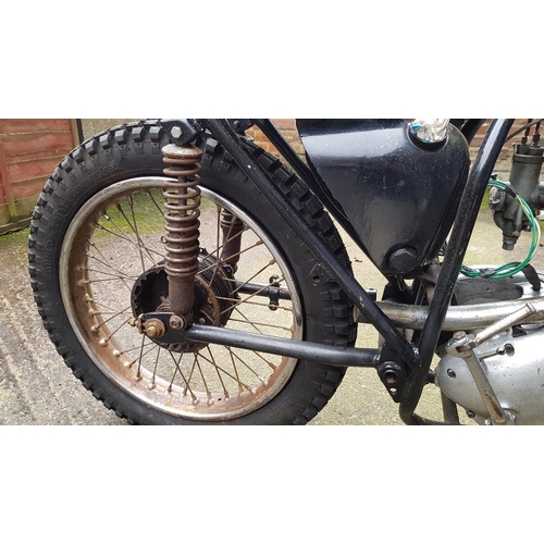 1057 - 1964 BSA C15T trials project, 343 cc. Registration number AVN 1B. Frame number C15C 1394. Engine num... 