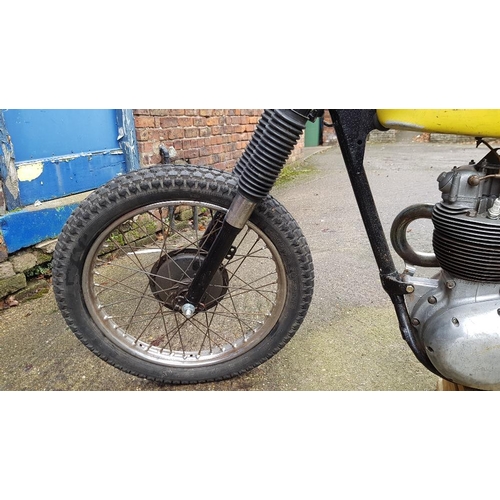 1057 - 1964 BSA C15T trials project, 343 cc. Registration number AVN 1B. Frame number C15C 1394. Engine num... 