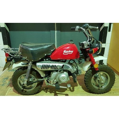 1060 - 1998 Jingeng Monkey, 49 cc. Registration number TBC. Frame number TBC. Engine number TBC. Motorcycle... 