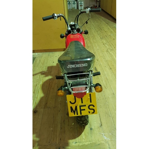 1060 - 1998 Jingeng Monkey, 49 cc. Registration number TBC. Frame number TBC. Engine number TBC. Motorcycle... 