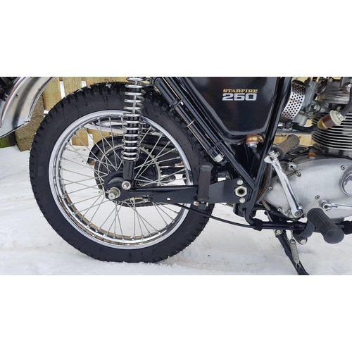 1070 - 1970 BSA Starfire, 250 cc. Registration number FLE 92J. Frame number ED11545 B25S. Engine number ED1... 