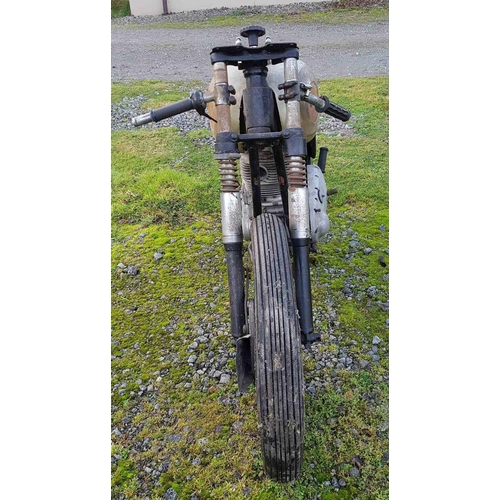 1072 - c.1955/60 BSA Gold Star, Project, 349 cc. Registration number not registered. Frame number CB32 1014... 