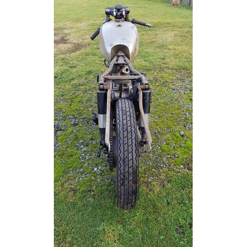 1072 - c.1955/60 BSA Gold Star, Project, 349 cc. Registration number not registered. Frame number CB32 1014... 