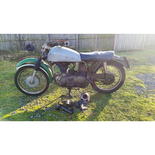 1073 - c. 1957 Norton International, Model 30, Project, 490 cc. Registration number not registered. Frame n... 