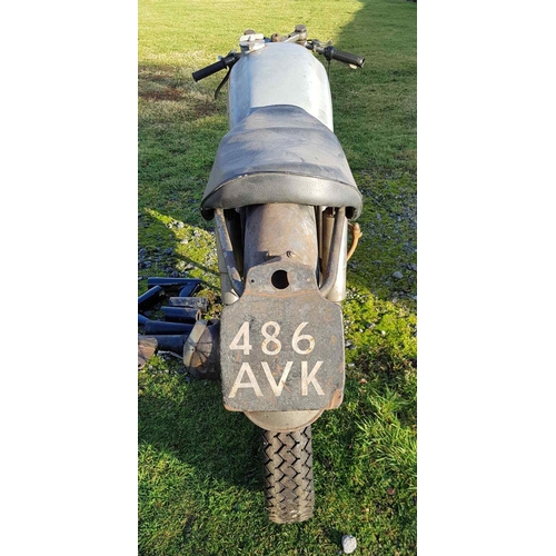 1073 - c. 1957 Norton International, Model 30, Project, 490 cc. Registration number not registered. Frame n... 