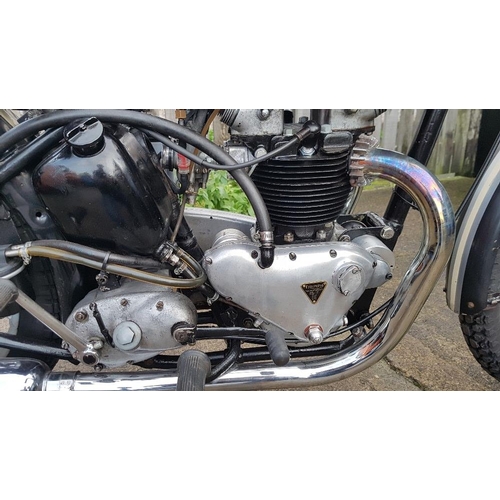 1079 - 1952 Triumph 6T Thunderbird, 650 cc. Registration number NSV 334. Frame number 62933R. Engine number... 