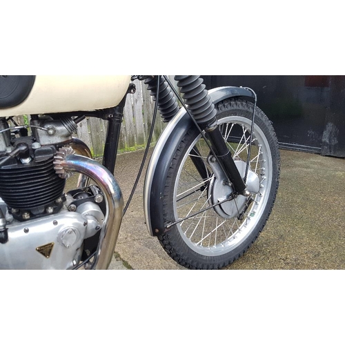 1079 - 1952 Triumph 6T Thunderbird, 650 cc. Registration number NSV 334. Frame number 62933R. Engine number... 