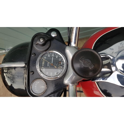 1080 - 1958 Ariel Huntmaster, 650 cc. Registration number XRT 832. Frame number CAPR11436. Engine number ML... 