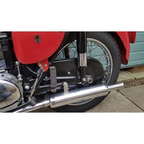 1080 - 1958 Ariel Huntmaster, 650 cc. Registration number XRT 832. Frame number CAPR11436. Engine number ML... 