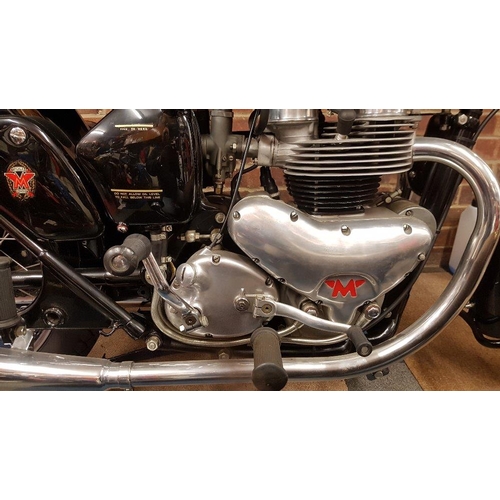 1081 - 1955 Matchless G9, 498 cc. Registration number UYJ 920. Frame number A34382. Engine number 55 G9 272... 