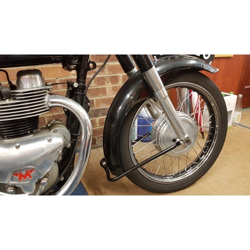 1081 - 1955 Matchless G9, 498 cc. Registration number UYJ 920. Frame number A34382. Engine number 55 G9 272... 