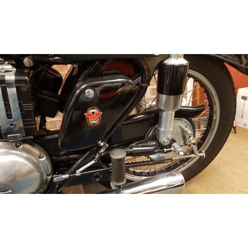 1081 - 1955 Matchless G9, 498 cc. Registration number UYJ 920. Frame number A34382. Engine number 55 G9 272... 