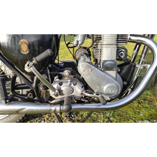 1083 - 1953 BSA Gold Star, 347 cc. Registration number BSJ 237 (non-transferable). Frame number BB32 2480. ... 