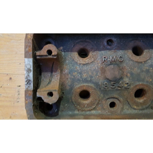 144 - An AC cylinder head, number RMC 18542, pre- war.