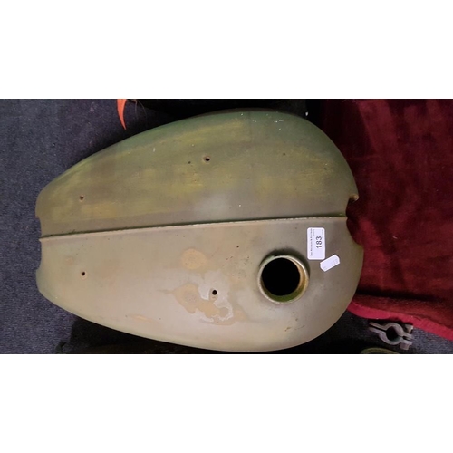 183 - A BSA petrol tank.