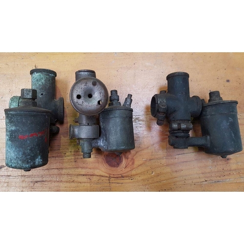 279 - Three Brown and Barlow vintage/veteran carbs.