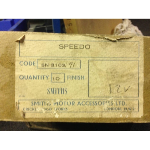 295 - Seven NOS Smiths SN 3103/71 odometers, boxed.