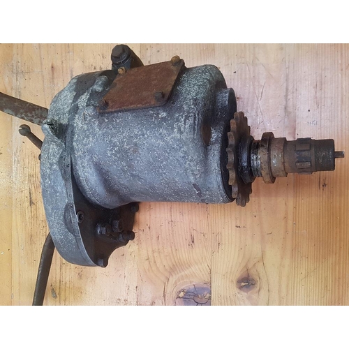 328 - A BSA gearbox, stamped 4569 Birmal 66-3030, buyers should check how complete this lot is.