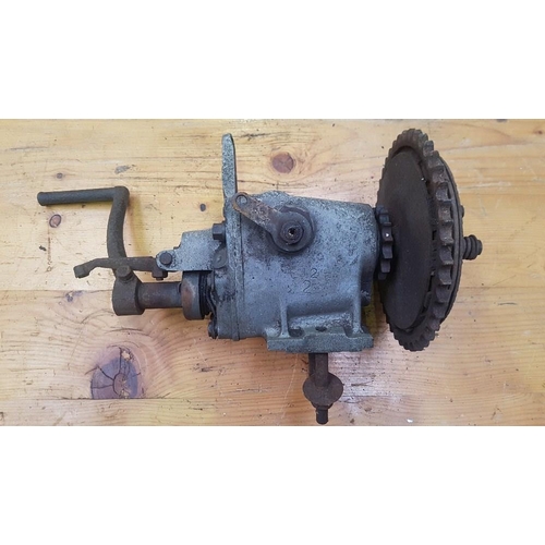 333 - An Albion gearbox, stamped EJ2-2 MPT 292, buyers should check how complete this lot is.