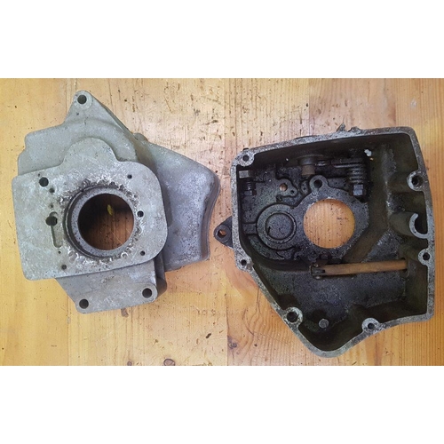 335 - Two gearbox cases, 14 - 1860 and 12 - 6413.