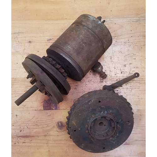 339 - A Matchless Model H gearbox, buyers should check how complete this lot is.