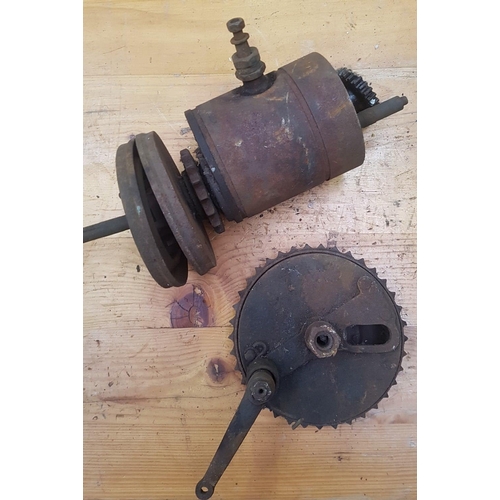 339 - A Matchless Model H gearbox, buyers should check how complete this lot is.