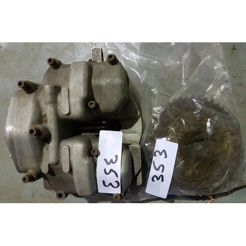 353 - c.1963 Velocette Viper engine, VR 4573, believed from frame RS 19395. Buyers should satisfy themselv... 