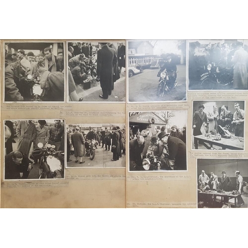 82 - An original Panther set of photographs, related to a 10,000 road test, on DWR 259 (not registered wi... 