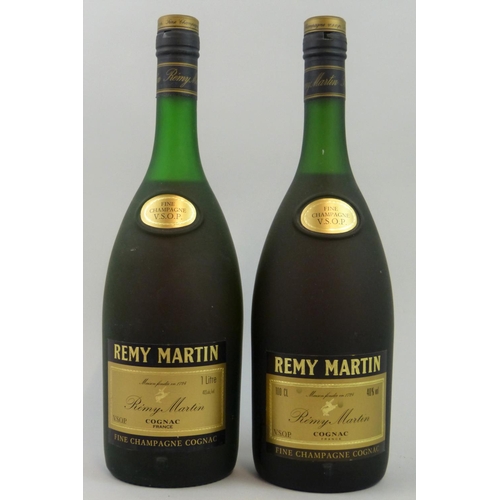 238 - Remy Martin Cognac, 1 litre x 2.