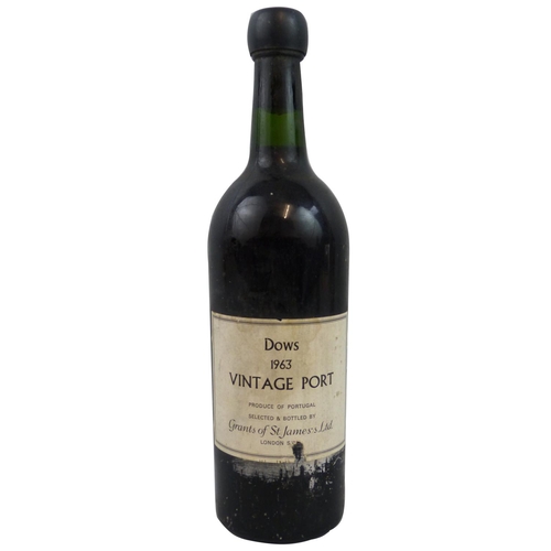 243 - Dows vintage port, 1963 x 1.