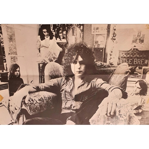 T - REX, Marc Bolan (1947-1977), a signed Electric Warrior, by Hi 