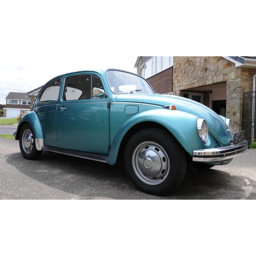 1007 - 1972 VW Beetle 1300cc. Registration number CBT 196K. Chassis number 122414662. Engine number AB46222... 