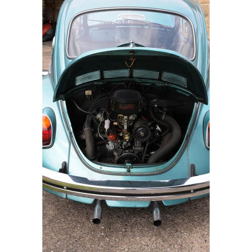 1007 - 1972 VW Beetle 1300cc. Registration number CBT 196K. Chassis number 122414662. Engine number AB46222... 